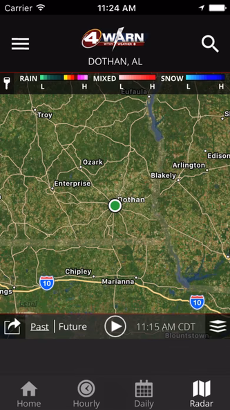 WTVY-TV 4Warn Weather Screenshot 4 - AppWisp.com WTVY-TV 4Warn Weather Screenshot 4 - AppWisp.com