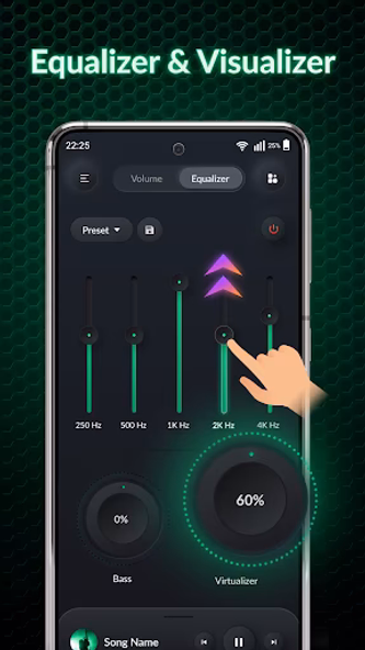 Volume Booster & Bass Booster Screenshot 3 - AppWisp.com Volume Booster & Bass Booster Screenshot 3 - AppWisp.com