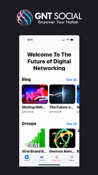 GNT Social Screenshot 1 - AppWisp.com GNT Social Screenshot 1 - AppWisp.com