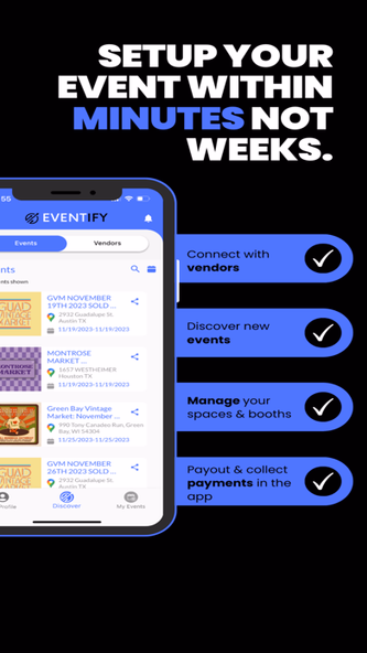 Eventify - Event Management Screenshot 3 - AppWisp.com Eventify - Event Management Screenshot 3 - AppWisp.com