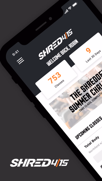 Shred415 Fitness Screenshot 1 - AppWisp.com Shred415 Fitness Screenshot 1 - AppWisp.com