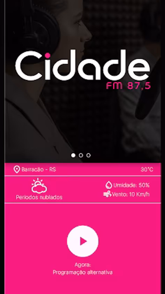 Rádio Cidade Screenshot 1 - AppWisp.com