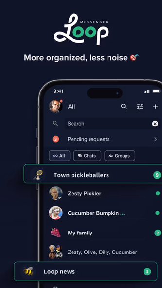 Loop Messenger Screenshot 1 - AppWisp.com Loop Messenger Screenshot 1 - AppWisp.com