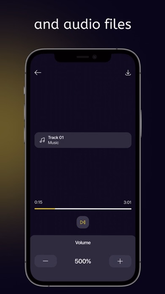 Volume Booster MAX, Boost Bass Screenshot 4 - AppWisp.com Volume Booster MAX, Boost Bass Screenshot 4 - AppWisp.com