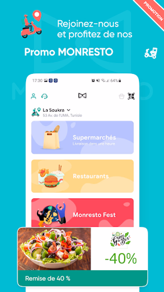 Monresto - Food Delivery Screenshot 4 - AppWisp.com Monresto - Food Delivery Screenshot 4 - AppWisp.com