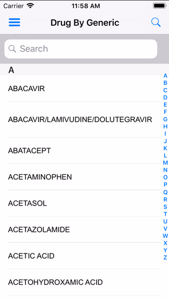 Drug Center - Pediatric Oncall Screenshot 2 - AppWisp.com Drug Center - Pediatric Oncall Screenshot 2 - AppWisp.com