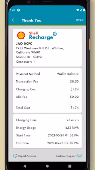 Shell Recharge Screenshot 4 - AppWisp.com Shell Recharge Screenshot 4 - AppWisp.com