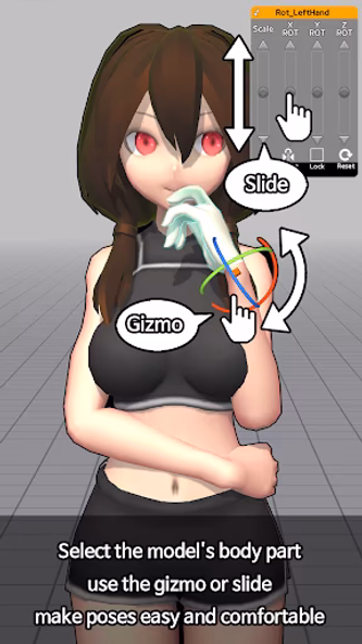 Easy Pose - 3D pose making app Screenshot 1 - AppWisp.com Easy Pose - 3D pose making app Screenshot 1 - AppWisp.com