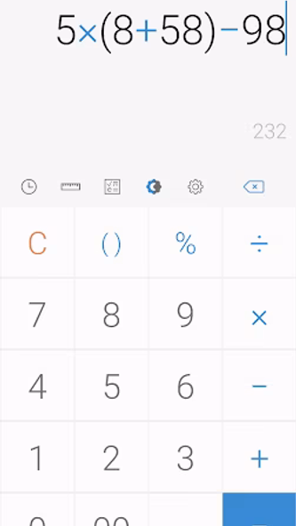 Simple Calculator Screenshot 1 - AppWisp.com Simple Calculator Screenshot 1 - AppWisp.com