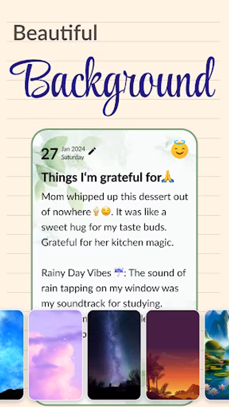 Daily Journal: Diary with lock Screenshot 3 - AppWisp.com Daily Journal: Diary with lock Screenshot 3 - AppWisp.com