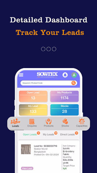 SOWTEX - B2B Textile Sourcing Screenshot 3 - AppWisp.com