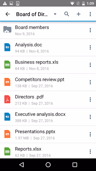 BlackBerry Workspaces Screenshot 3 - AppWisp.com