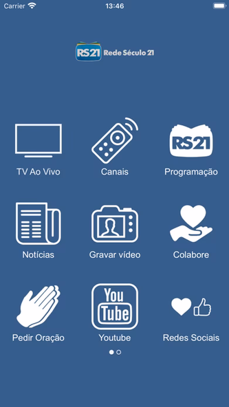 Rede Século 21 Ao vivo Screenshot 1 - AppWisp.com Rede Século 21 Ao vivo Screenshot 1 - AppWisp.com