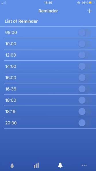 Drink Water Reminder:Water App Screenshot 3 - AppWisp.com Drink Water Reminder:Water App Screenshot 3 - AppWisp.com