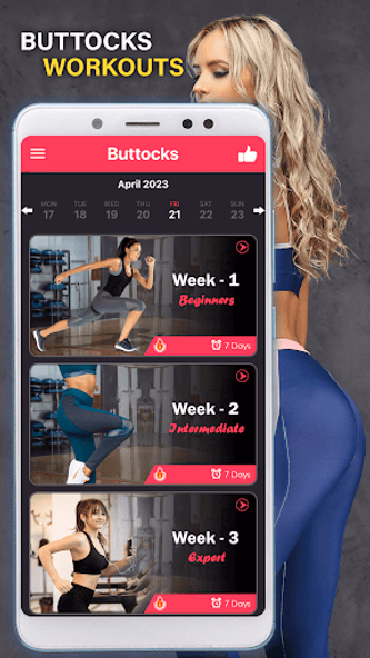 Butt Legs Workout for Buttocks Screenshot 2 - AppWisp.com Butt Legs Workout for Buttocks Screenshot 2 - AppWisp.com