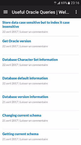 Oracle Tips & Queries Screenshot 2 - AppWisp.com Oracle Tips & Queries Screenshot 2 - AppWisp.com