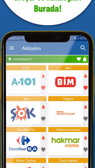 Aktüelim - Broşür Katalogları Screenshot 1 - AppWisp.com Aktüelim - Broşür Katalogları Screenshot 1 - AppWisp.com