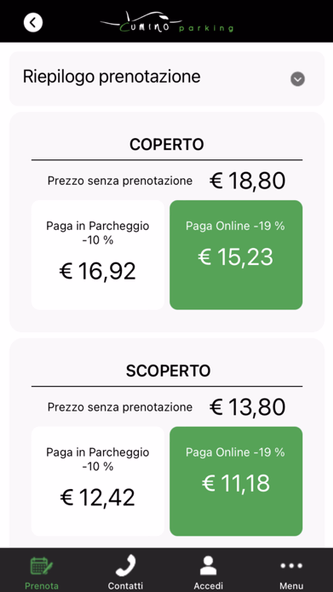 CuminoParking Screenshot 2 - AppWisp.com CuminoParking Screenshot 2 - AppWisp.com