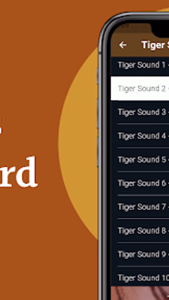 Tiger Sounds Screenshot 3 - AppWisp.com Tiger Sounds Screenshot 3 - AppWisp.com