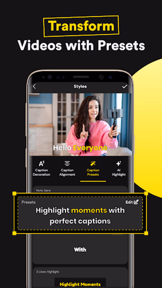 Captions Ai: Videos Subtitles Screenshot 2 - AppWisp.com