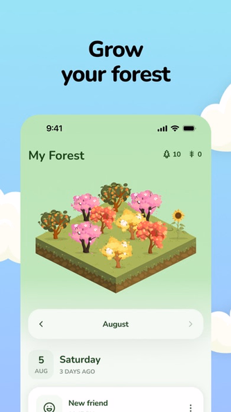 Journal & AI Diary: MoodForest Screenshot 4 - AppWisp.com Journal & AI Diary: MoodForest Screenshot 4 - AppWisp.com