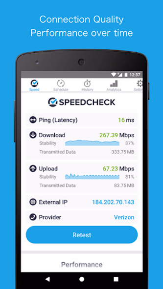 Simple Speedcheck Screenshot 3 - AppWisp.com Simple Speedcheck Screenshot 3 - AppWisp.com