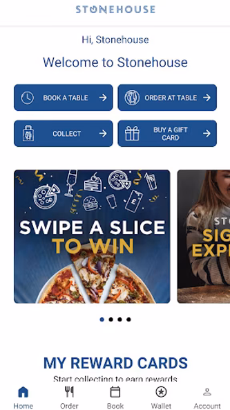Stonehouse Restaurants Screenshot 1 - AppWisp.com Stonehouse Restaurants Screenshot 1 - AppWisp.com