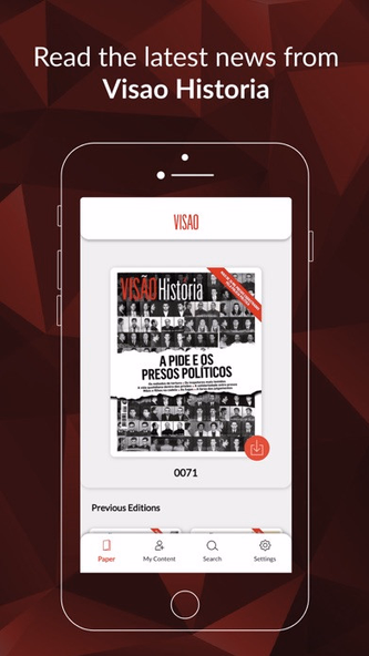 Visão História Digital Screenshot 1 - AppWisp.com Visão História Digital Screenshot 1 - AppWisp.com