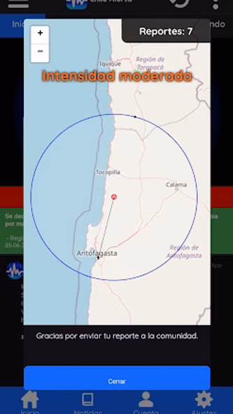 Chile Alert Screenshot 4 - AppWisp.com Chile Alert Screenshot 4 - AppWisp.com