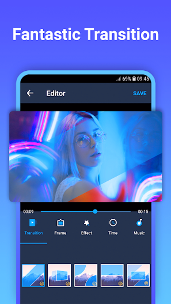Video maker with photo & music Screenshot 1 - AppWisp.com Video maker with photo & music Screenshot 1 - AppWisp.com