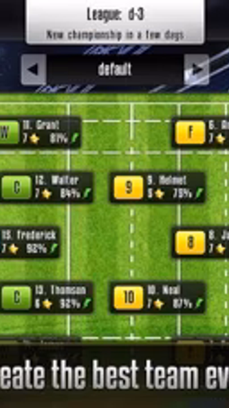 Rugby Manager : Be a manager Screenshot 3 - AppWisp.com Rugby Manager : Be a manager Screenshot 3 - AppWisp.com