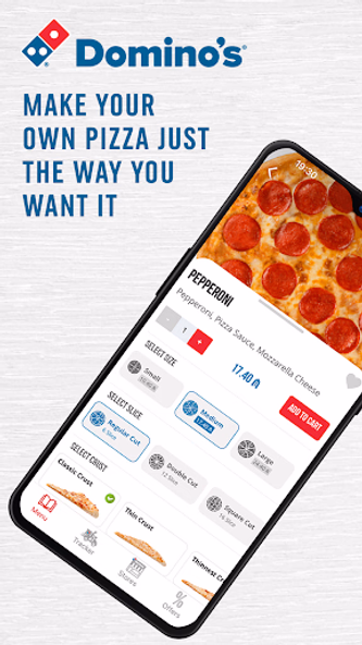 Domino’s Pizza Azerbaijan Screenshot 1 - AppWisp.com