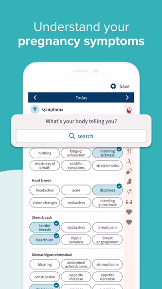 Ovia Pregnancy & Baby Tracker Screenshot 3 - AppWisp.com Ovia Pregnancy & Baby Tracker Screenshot 3 - AppWisp.com
