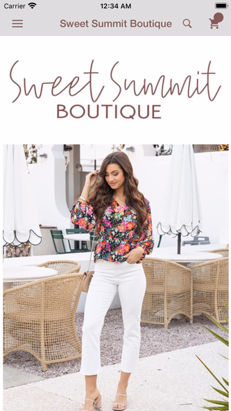 Sweet Summit Boutique Screenshot 1 - AppWisp.com Sweet Summit Boutique Screenshot 1 - AppWisp.com