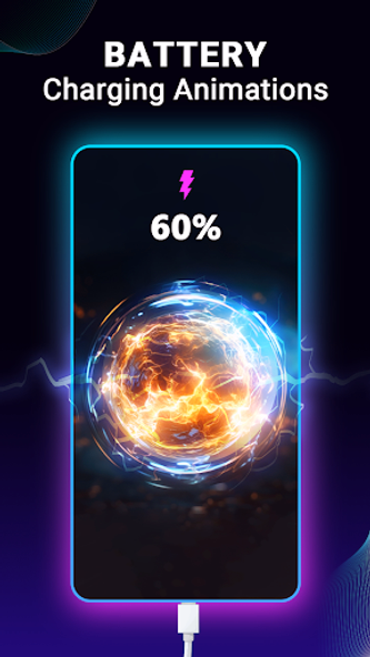 Battery Charging Animation App Screenshot 1 - AppWisp.com Battery Charging Animation App Screenshot 1 - AppWisp.com