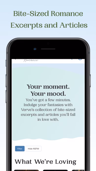 Verve Romance Screenshot 1 - AppWisp.com Verve Romance Screenshot 1 - AppWisp.com