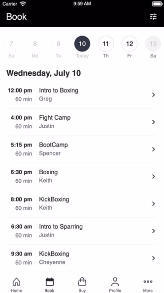 LAKO Boxing Club Screenshot 2 - AppWisp.com LAKO Boxing Club Screenshot 2 - AppWisp.com