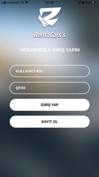 Rentacarss Kimlik Screenshot 1 - AppWisp.com Rentacarss Kimlik Screenshot 1 - AppWisp.com