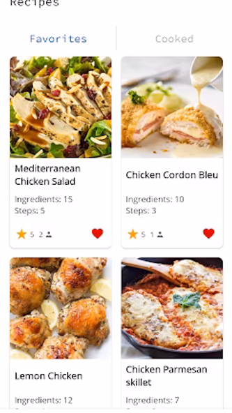 Chicken Recipes Screenshot 4 - AppWisp.com Chicken Recipes Screenshot 4 - AppWisp.com