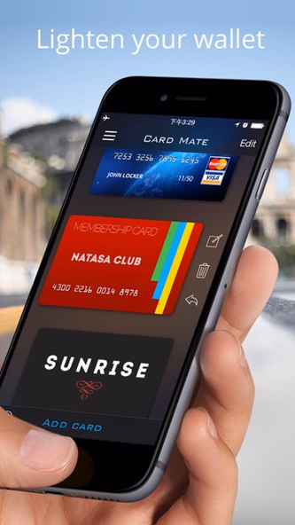 Card Mate - credit wallet Screenshot 1 - AppWisp.com Card Mate - credit wallet Screenshot 1 - AppWisp.com