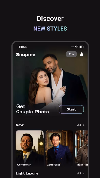 Snapme: AI Face Swap Generator Screenshot 1 - AppWisp.com Snapme: AI Face Swap Generator Screenshot 1 - AppWisp.com