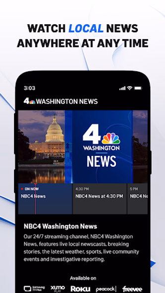 NBC4 Washington: News, Weather Screenshot 4 - AppWisp.com NBC4 Washington: News, Weather Screenshot 4 - AppWisp.com