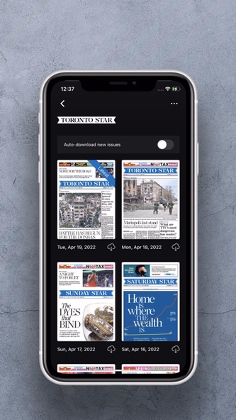 Toronto Star ePaper Edition Screenshot 2 - AppWisp.com Toronto Star ePaper Edition Screenshot 2 - AppWisp.com