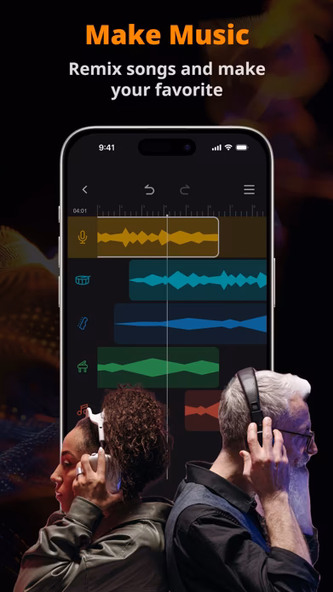 MusicLab:AI Song Vocal Remover Screenshot 2 - AppWisp.com MusicLab:AI Song Vocal Remover Screenshot 2 - AppWisp.com