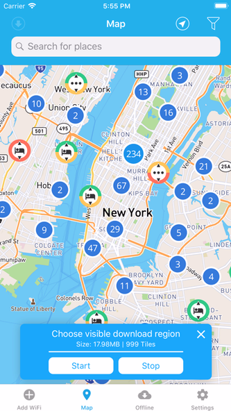 WiFi Finder + Map Screenshot 2 - AppWisp.com WiFi Finder + Map Screenshot 2 - AppWisp.com