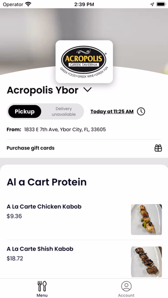 Acropolis Greek Taverna V2.0 Screenshot 1 - AppWisp.com Acropolis Greek Taverna V2.0 Screenshot 1 - AppWisp.com