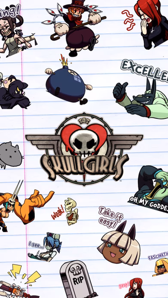 Skullgirls Stickers! Screenshot 1 - AppWisp.com Skullgirls Stickers! Screenshot 1 - AppWisp.com