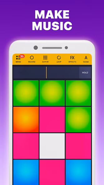 Drum Pads 24 - Music Maker Screenshot 1 - AppWisp.com Drum Pads 24 - Music Maker Screenshot 1 - AppWisp.com