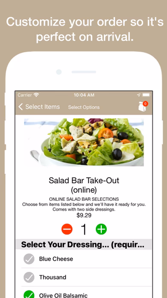 Salad Shoppe Screenshot 2 - AppWisp.com Salad Shoppe Screenshot 2 - AppWisp.com