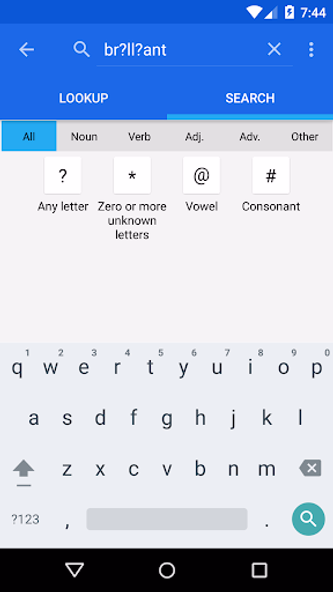 Dictionary - WordWeb Screenshot 3 - AppWisp.com Dictionary - WordWeb Screenshot 3 - AppWisp.com